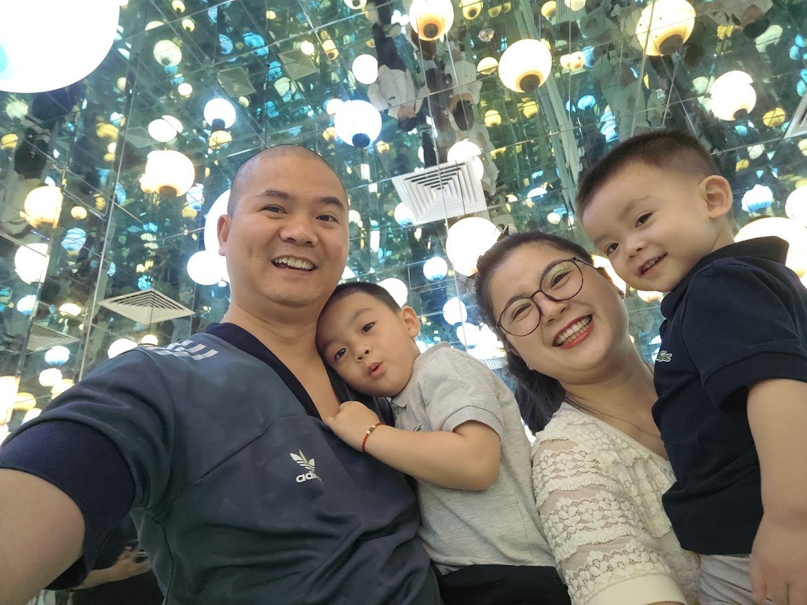 Gia đình Thẩm Đức Tâm