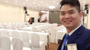 Thẩm Đức Tâm tại sự kiện kết nối BNI